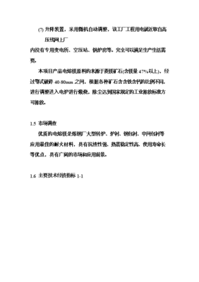 6萬(wàn)噸電熔鎂生產(chǎn)線項(xiàng)目可行性研究建議報(bào)告書(shū).doc